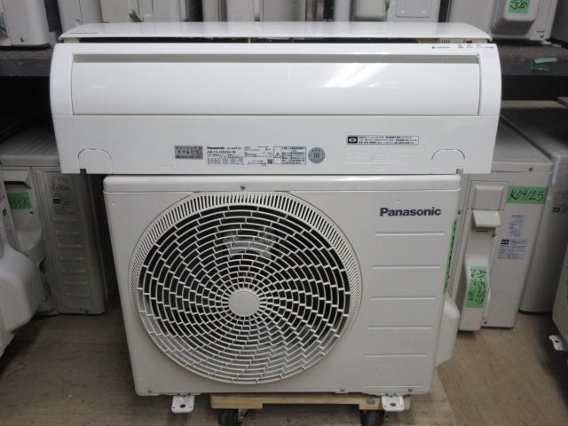 K04203 パナソニック 中古エアコン 主に6畳用 冷房能力 2.2KW ／ 暖房 