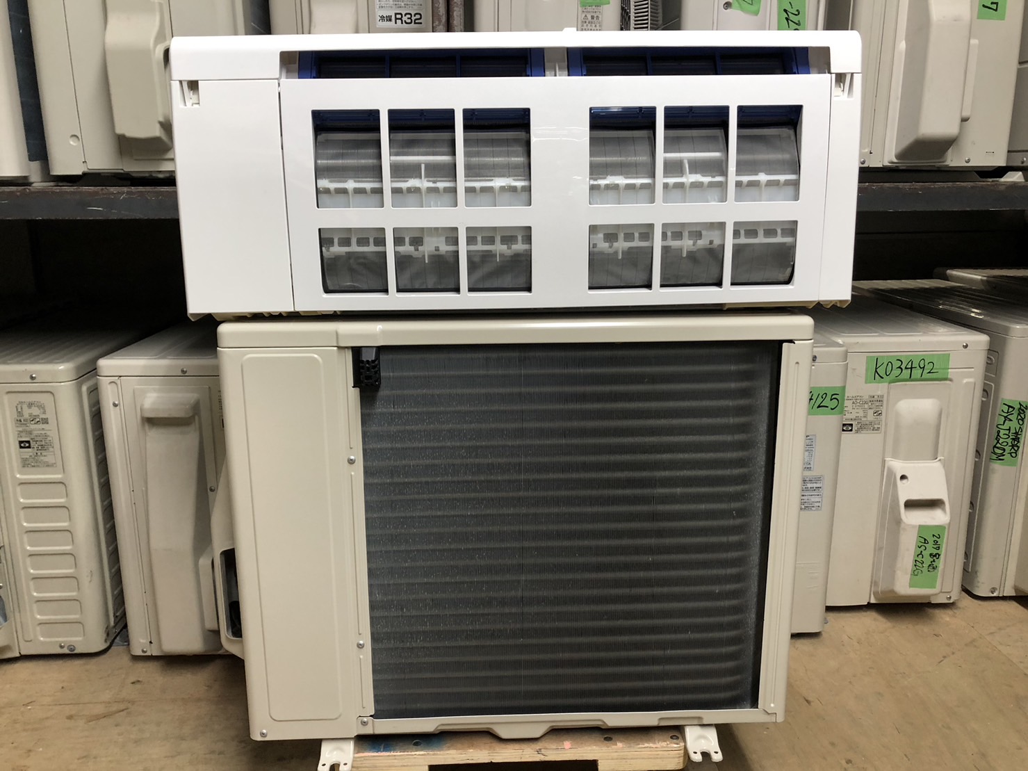 USED 富士通 2.5kw 冷暖エアコン AS-R25G-W 【公式通販】