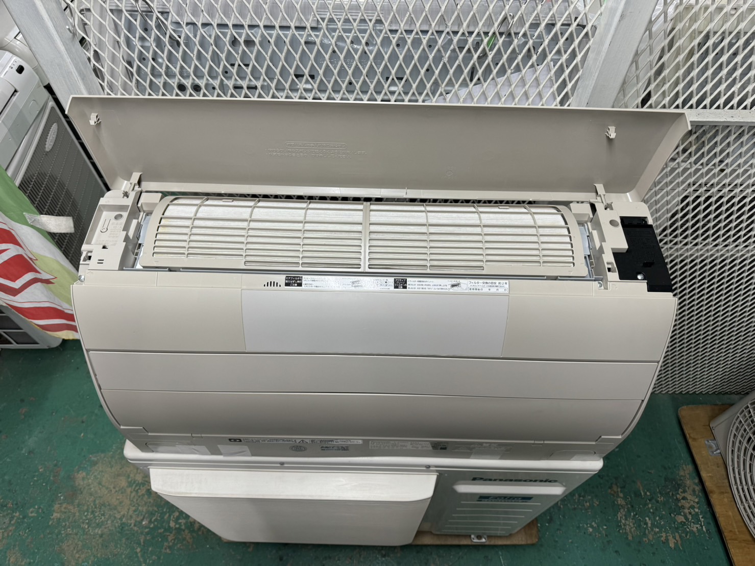 K02384 コロナ 中古エアコン 主に14畳用 冷4.0kw／暖5.0kw
