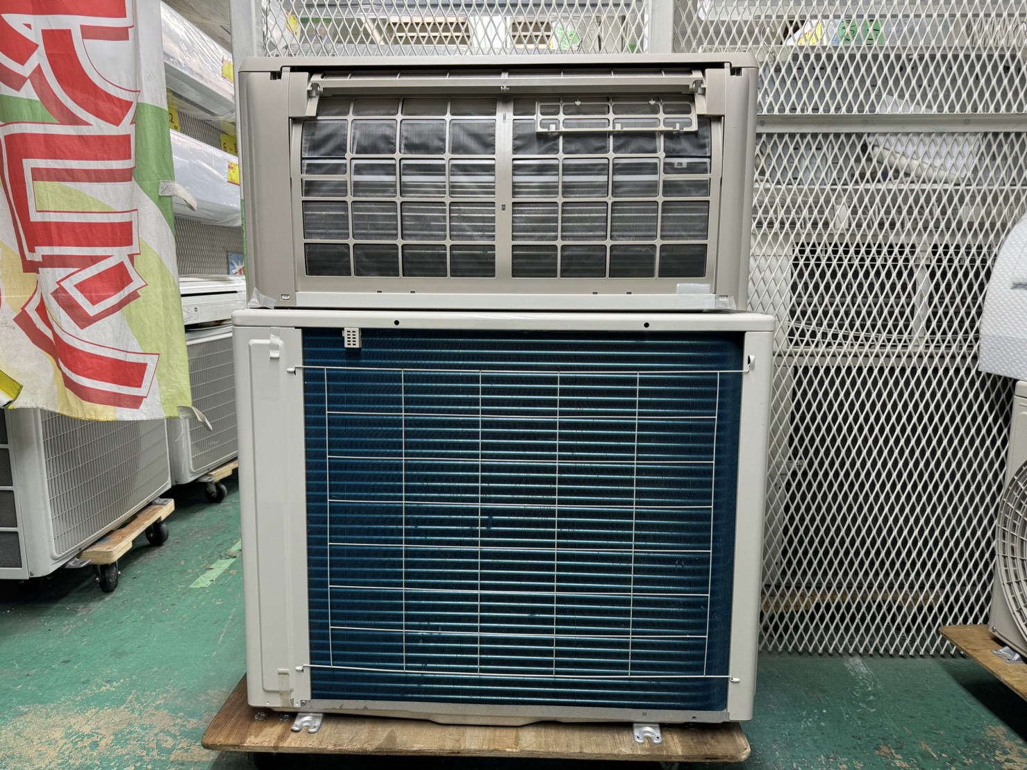 K03175 パナソニック 中古エアコン 主に14畳用 冷4.0kw／暖5.0kw