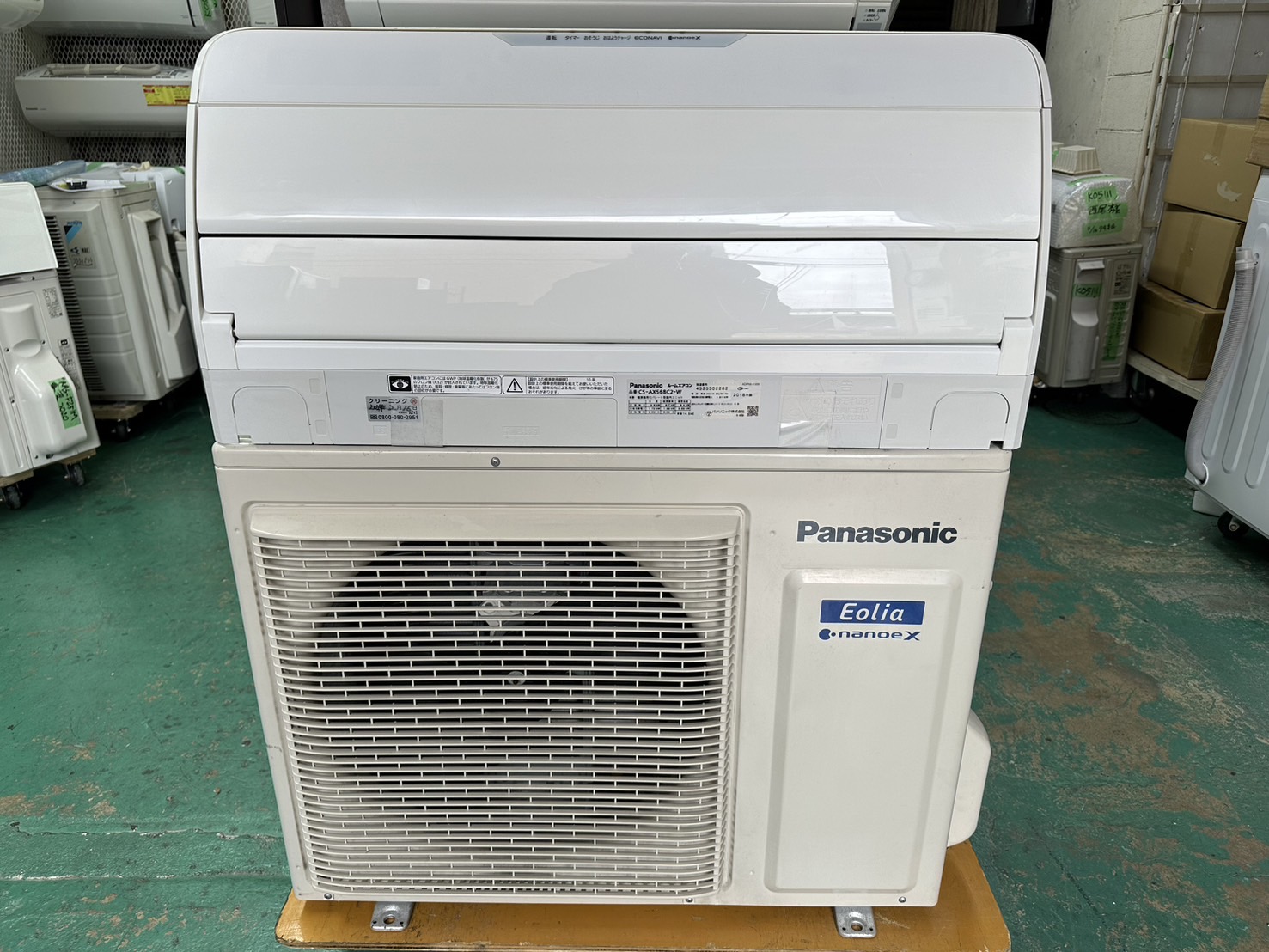 ☆ジモティ割あり☆ Panasonic エアコン 2.2kw 19年 ／クリーニング 