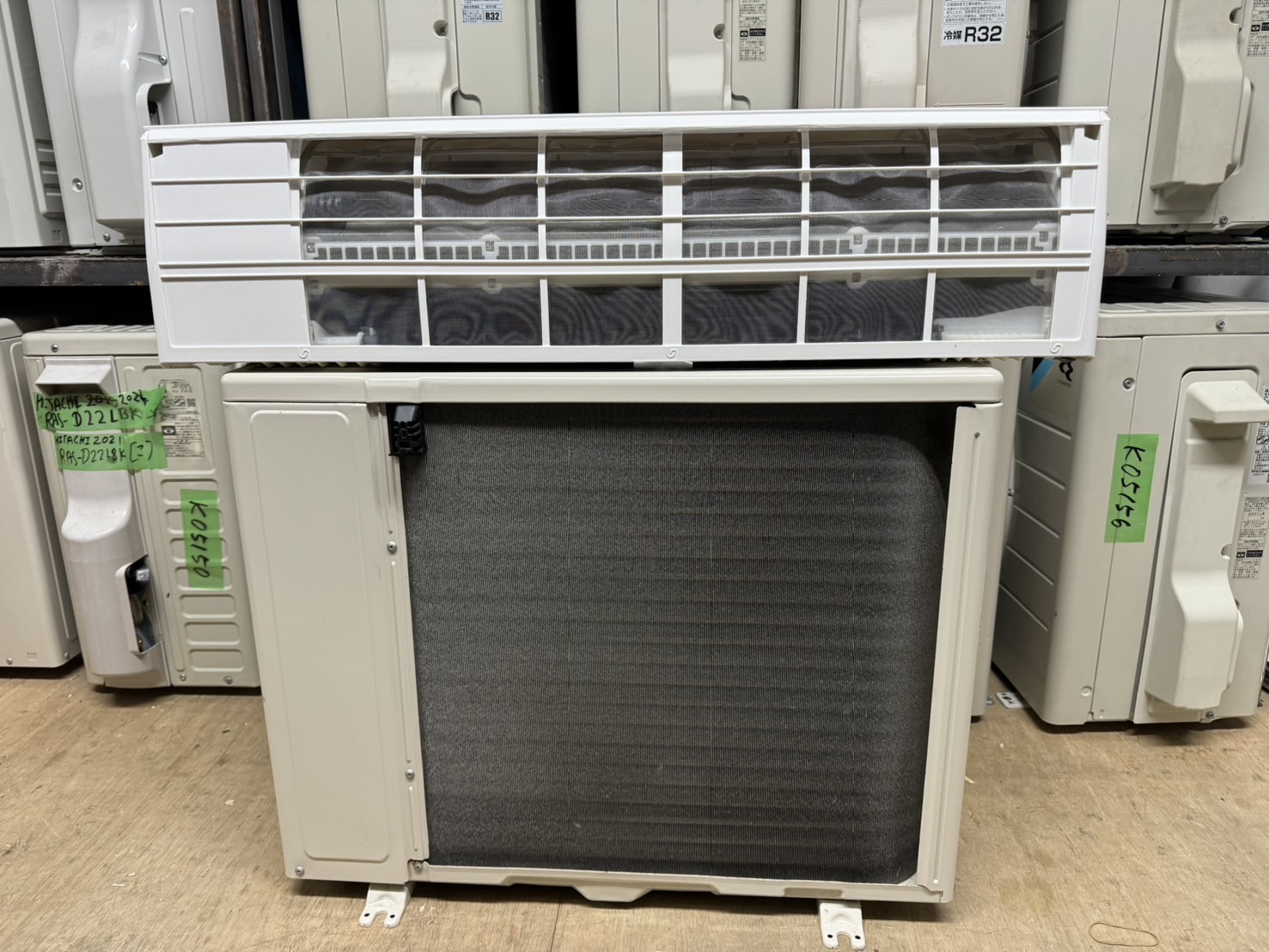 K05182 中古エアコン アイリスオーヤマ 2018年製 主に6畳用 冷房能力 