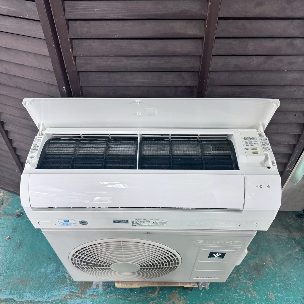 K02162 シャープ 中古エアコン 主に8畳用 冷2.5kw／暖2.8kw SHARP 